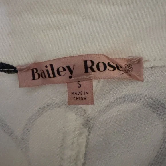 Floral Wide Leg Jeans - Picture 2 of 2